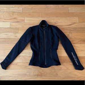 Charles Ancona heavy weight riding/ training jacket black size XS